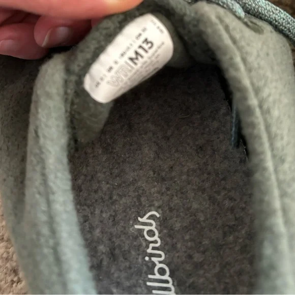 ALLBIRDS Limited Edition Tuke Matcha/MatchaSole Wool Runners Sneakers Size 13 - Picture 5 of 7